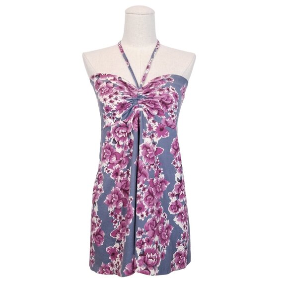 Patagonia Lithia Convertible Skirt Blue Floral Sz Small - Picture 2 of 14